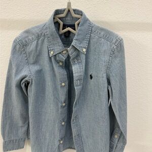 Ralph Lauren Classic Blue Denim Shirt NWT